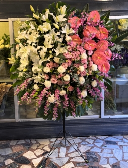 Premium Grand Stand Arrangement – Lüks Ayaklı Çiçek Aranjmanı